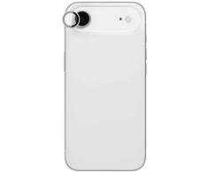 „AmazingThing“ stiklinis dėklas „Apple iPhone 17 Air“ su sidabriniu aliuminio rėmeliu
