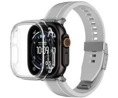AmazingThing Minimal Protective dėklas skirtas Apple Watch UItra 3 49mm – Transparent