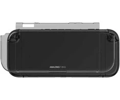 AmazingThing PlayShield Bare dėklas skirtas Nintendo Switch 2 – skaidrus/juodas