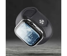 AmazingThing Radix Glass Screen Protector with dėklas skirtas Apple Watch Series 11 46mm – Clear