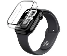 „AmazingThing Radix“ stiklinis dėklas, skirtas „Apple Watch 42 mm“ – skaidrus