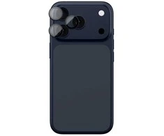 AmazingThing Sapphire Camera Glass skirtas Apple iPhone 17 Pro / Pro Max – su Mėlyna Frame