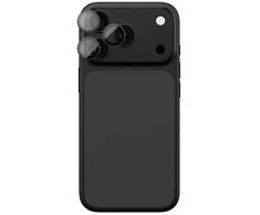 AmazingThing Sapphire Camera Glass skirtas Apple iPhone 17 Pro / Pro Max – su Gray Frame