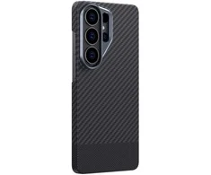 AmazingThing Titan Max Drop Proof dėklas skirtas Samsung S26 Ultra – juodos spalvos TwoTone