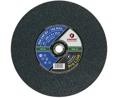 ANDRE PJOVIMO DISKAS METALUI 350 x 4,0mm x 25,4mm RAIL 100 PRO LINE 95A24RBF GELEŽINKELIO BĖGIAMS