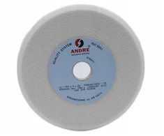 ANDRE PROFILUOTAS ŠLIFAVIMO DISKAS 150mm x 8mm x 20mm 99A60K7VE01-35 Baltas „TYP 1C”