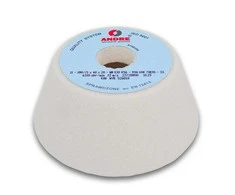ANDRE TAURELĖS FORMOS ŠLIFAVIMO DISKAS 100mm x 40mm x 20mm 99A60K7VE0-33 Baltas „TYP 11”