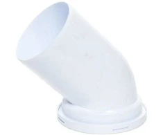 Ani_Plast Unitazo alkūnė Ani Plast W4220, 45°, Ø 110/141 mm, balta