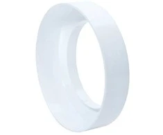 Ani_Plast Unitazo alkūnės apdaila Ani Plast W9900, Ø 110 mm, balta