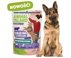 ANIMAL ISLAND Everyday Monoprotein Veal – drėgnas ėdalas šunims – 300g