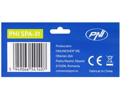 Antenos laikiklis PNI SPA-31 tvirtinimui prie skydelio nuo saulės, rekomenduojamas Volvo FH