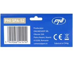 Antenos laikiklis PNI SPA-52, skirtas montuoti ant vertikalaus vairuotojo durelių statramsčio, rekomenduojamas DAF XF SERIES