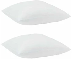 Antklodė su pagalve 3 pcs Balta Mikropluoštas