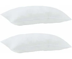 Antklodė su pagalve 3 pcs Balta Mikropluoštas