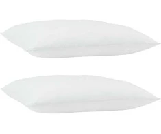 Antklodė su pagalve 3 pcs Balta Mikropluoštas