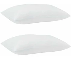 Antklodė su pagalve 3 pcs Balta Mikropluoštas
