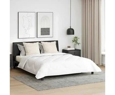 Antklodė su pagalve 3 pcs Balta Mikropluoštas