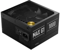 APNX MAX G1 1,000W 80 PLUS Gold Power Supply, ATX 3.1, PCIe 5.1, fully modular, compact – 1,000 Watts, juodas