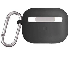 UNIQ dėklas Vencer AirPods ProSilicone pilkos spalvos