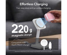 ESR ORBIT HALOLOCK MAGSAFE DĖKLAS AIRPODS 4 / 5 ROŽINIS