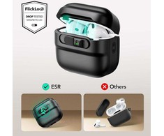ESR PULSE HALOLOCK MAGSAFE DĖKLAS AIRPODS 4 / 5 Juodas
