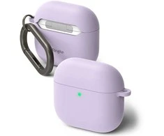 Ringke AirPods 4 Dėklas Silicone Šviesiai violetinis