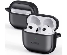 Apple AirPods 4 Tech-Protect Magmat dėklas jūsų ausinėms juodos spalvos