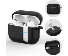 Apple AirPods pro 1 / 2 Tech-Protect silikoninis Hook Neon dėklas ausinėms oranžinės spalvos