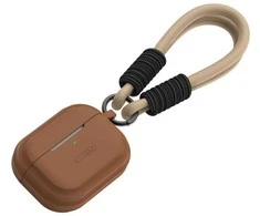 Dėklas Apple AirPods Pro 1/2 Tech-Protect silikoninis Rope Chocolate ruda