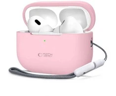 Apple AirPods Pro 1 / 2 Tech-Protect silikoninis Dusty dėklas ausinėms rožinės spalvos
