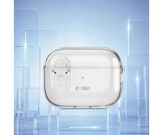 Apple AirPods Pro 1 / 2 Tech-Protect Slim Hook Clear dėklas jūsų ausinėms skaidrus