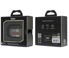 Audi IML Sport AirPods Pro 2 dėklas juodos spalvos AUS-IMLAPP2-RSQ/D1-BK