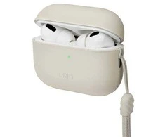 UNIQ Lino Dėklas AirPods Pro 2 gen silikoninis beige