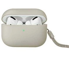 UNIQ dėklas Lino AirPods Pro 2 genSilicone (2022/2023) gelsvas