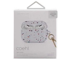 UNIQ dėklas Coehl Terrazzo AirPods Pro baltos spalvos