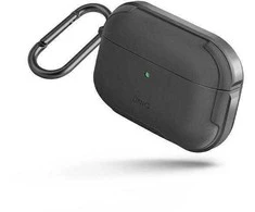 UNIQ dėklas Valencia AirPods Pro pilkos spalvos Antimicrobial
