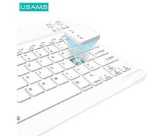 Apple iPad 10.2 (7gen / 8gen / 9gen) USAMS Winro klaviatūra (IP1027YR01) dėklas planšetiniam kompiuteriui juodos spalvos