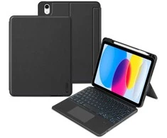 Apple iPad 10.9 (10gen) / 2022 / 11” 11 / 2025 Tech-Protect SCMag Pen + klaviatūra dėklas planšetiniam kompiuteriui juodos spalvos