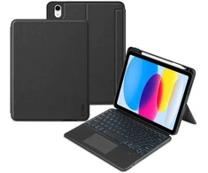 Apple iPad 10.9 (10gen) / 2022 / 11” 11 / 2025 Tech-Protect SCMag Pen + klaviatūra dėklas planšetiniam kompiuteriui juodos spalvos