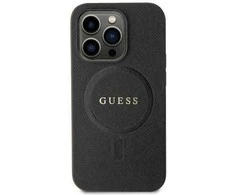 Dėklas GUESS GUHMN61PSAHMCK IPHONE 11 / XR 6.1 "Juodas / Juodas HARDCASE SAFFIANO MAGSAFE