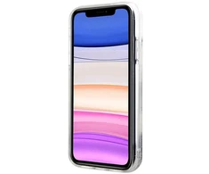 Karl Lagerfeld KLHCN61LNCHCS Apple iPhone 11/XR sidabrinis kietas dėklas Glitter Choupette Head