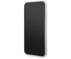 Apple iPhone 11 / XR Karl Lagerfeld Diagonal Quilted Script (KLHCN61PQDSMGP) dėklas telefonui rožinės spalvos