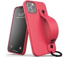 Adidas OR Hand Strap dėklas Apple iPhone 12/12Pro 6,1″ rožinės spalvos 42397