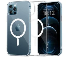 Apple iPhone 12 / 12 Pro Tech-Protect FlexAir MagSafe Clear dėklas telefonui skaidrus