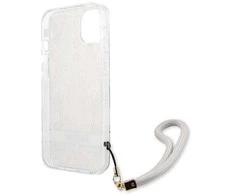 Dėklas Guess GUHCP13SHFLSD Apple iPhone 13 mini 5,4″ aukso spalvos hardcase Flower Strap