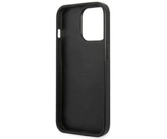 Karl Lagerfeld KLHCP13LPTLK Apple iPhone 13 Pro / 13 6,1″ kietas dėklas juodos spalvos Perforated Allover