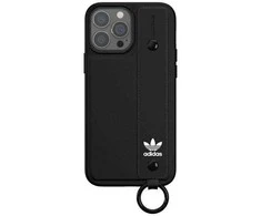 Adidas OR Hand Strap dėklas Apple iPhone 13 ProMax 6,7″ juodos spalvos 47139