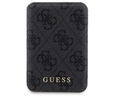 Dėklas Guess GUBPM5P13X4GEMGK Set Apple iPhone 13 Pro Max 6.7″ hardcase + Powerbank 5000mAh MagSafe juodos spalvos 4G