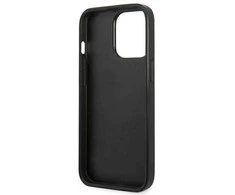 Apple iPhone 13 Pro Max Karl Lagerfeld dėklas Monogram Plaque (KLHCP13XMNMP1P) rožinės spalvos