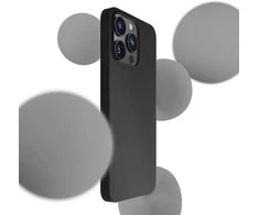Apple iPhone 13 Pro Max Series 3mk silikoninis - dėklas telefonui juodos spalvos